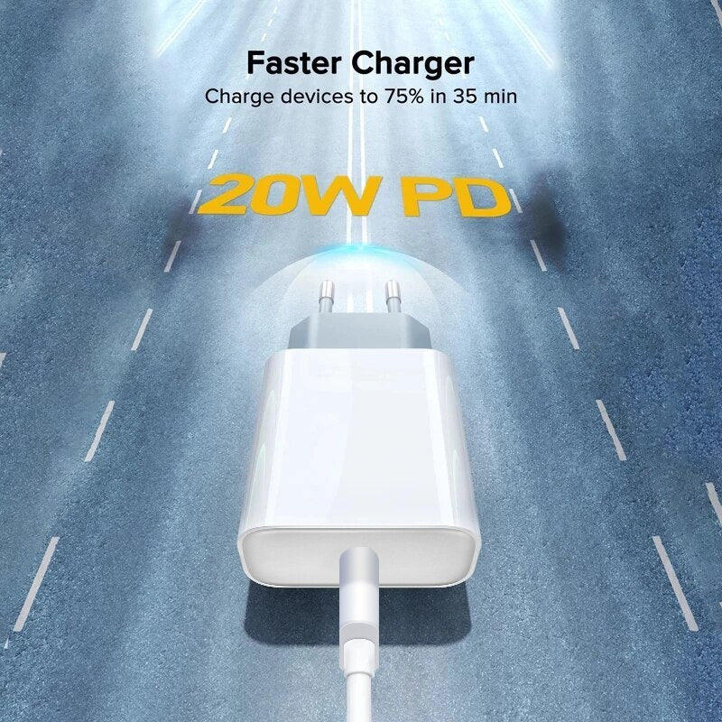 20W Mobile Charger Type-c Interface